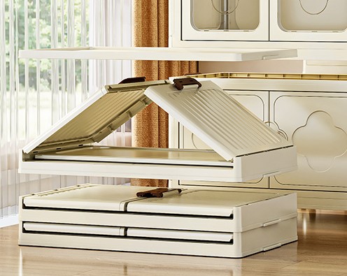 Folded wardrobe easy for storage